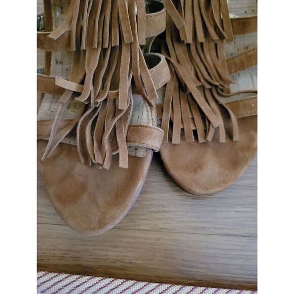 Sam Edelman Sandra Fringe Wedge - Picture 9 of 13
